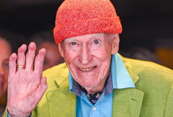Olav Thon fotografert på 100-årsdagen nylig. Foto: Martin Solhaug Standal / NTB