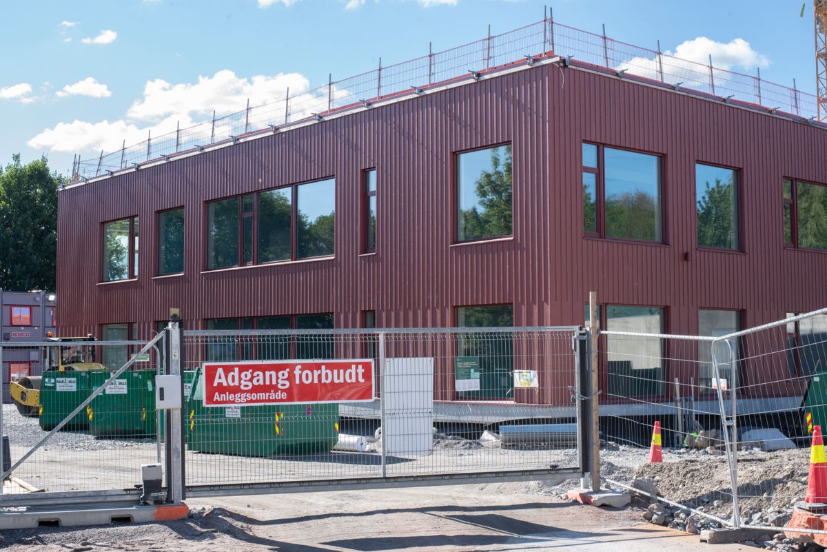 Byggeprosjektet nye Refstad skole i Oslo preges av et dårlig samarbeidsklima mellom byggherre og entreprenør. Foto: Sindre Sverdrup Strand