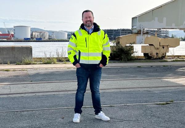 Odd-Erik Zimmer blir ny teknisk sjef i Drammen Havn. Foto: Drammen Havn