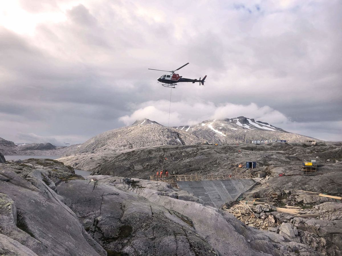 Fra utbyggingen av kraftverkene Smibelg og Storåvatn. Prosjektet innebar over 25 kilometer med tunneler, sjakter, inntaksdammer og betongarbeid for kraftverk.