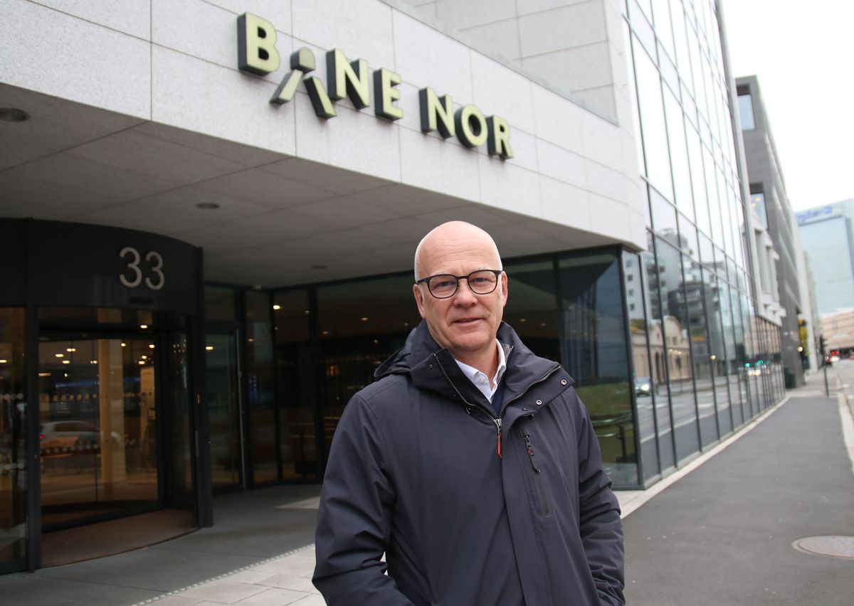 Thor Gjermund Eriksen har hatt sine første arbeidsdager som konsernsjef i Bane Nor. Foto: Frode Aga