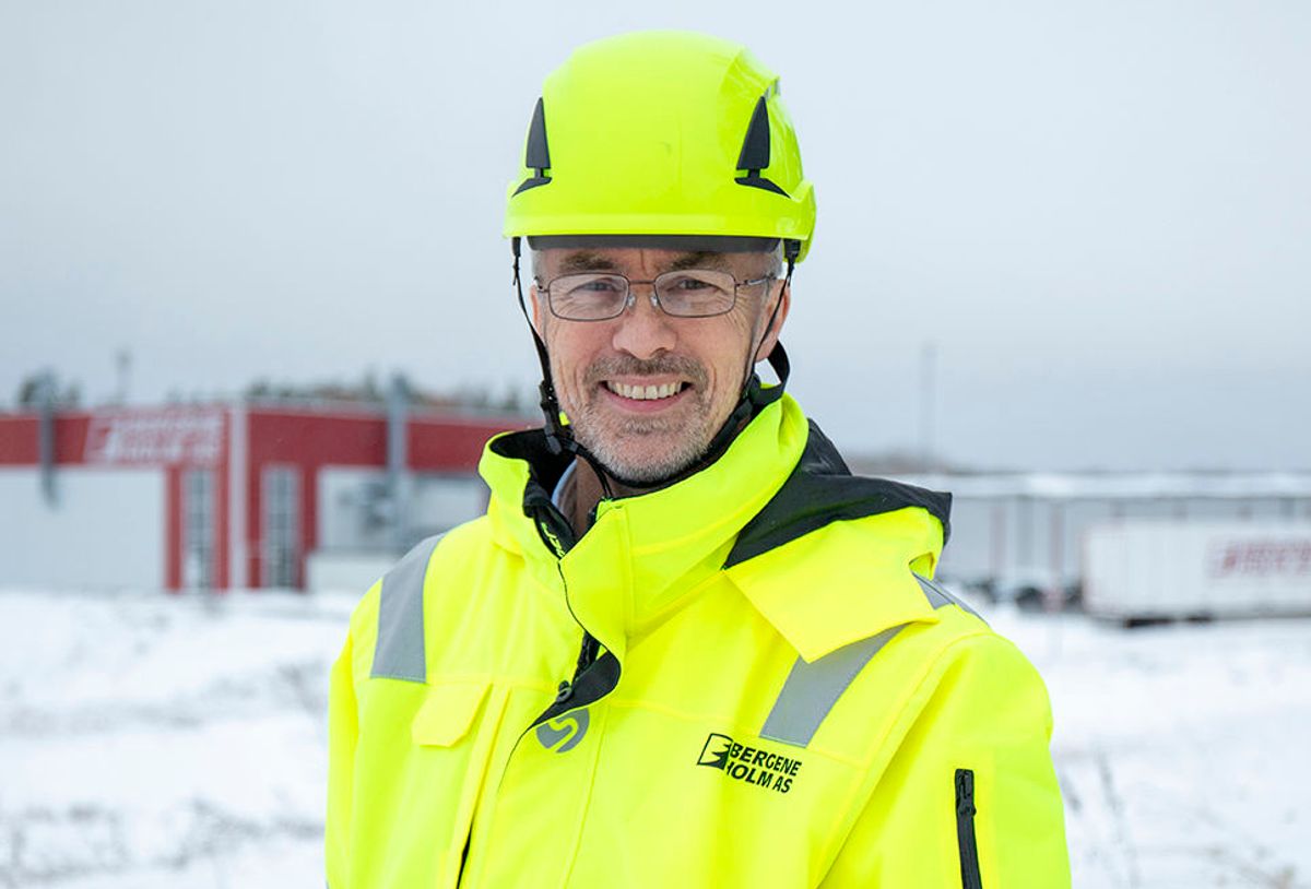 Runar Jakobsen er ny  fabrikkdirektør ved Bergene Holms avdeling i Larvik. Foto. Finn Erik Bjørnstad