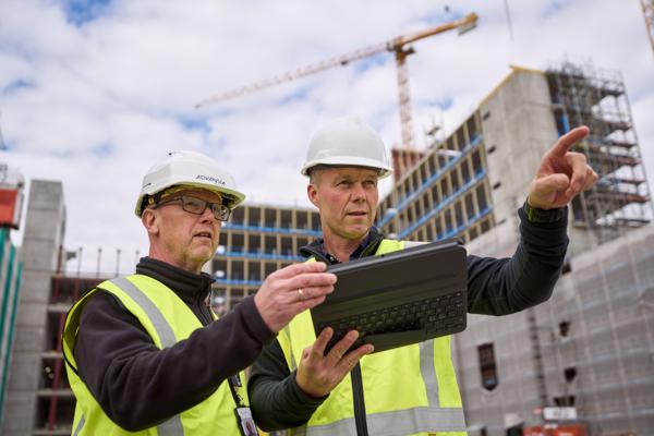 Advansia er blant annet inne på utbyggingen av nye Drammen sykehus. Foto: Eivind Røhne