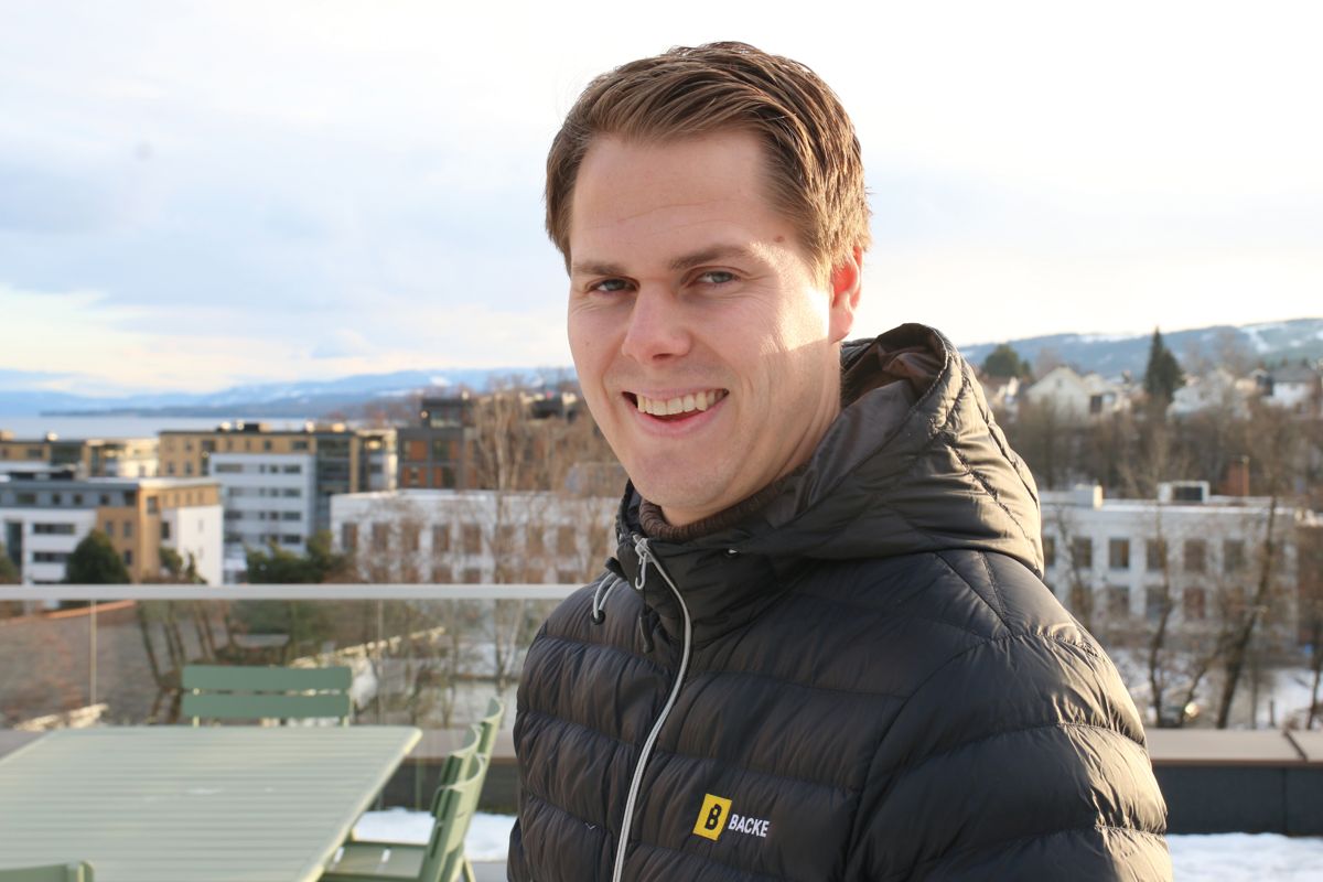 Prosjektleder Petter Thormodsen i Backe Oppland.