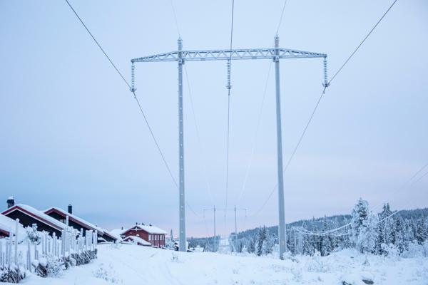 Desember ble en kald og relativt dyr strøm-måned. Her fra Skeikampen i Gausdal. Foto: Paul Kleiven / NTB