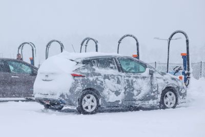Sørlandet startet året med stort snøfall, og elbiler, blant annet i hjemmetjenesten, fikk problemer.