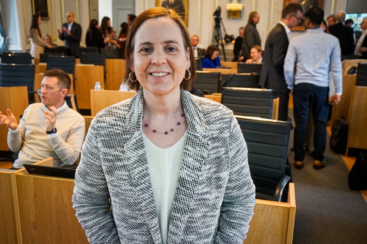 Bystyremedlem i Bergen Ann Jorun Hillersøy er fersk i politikken, og ny leder av INP.
