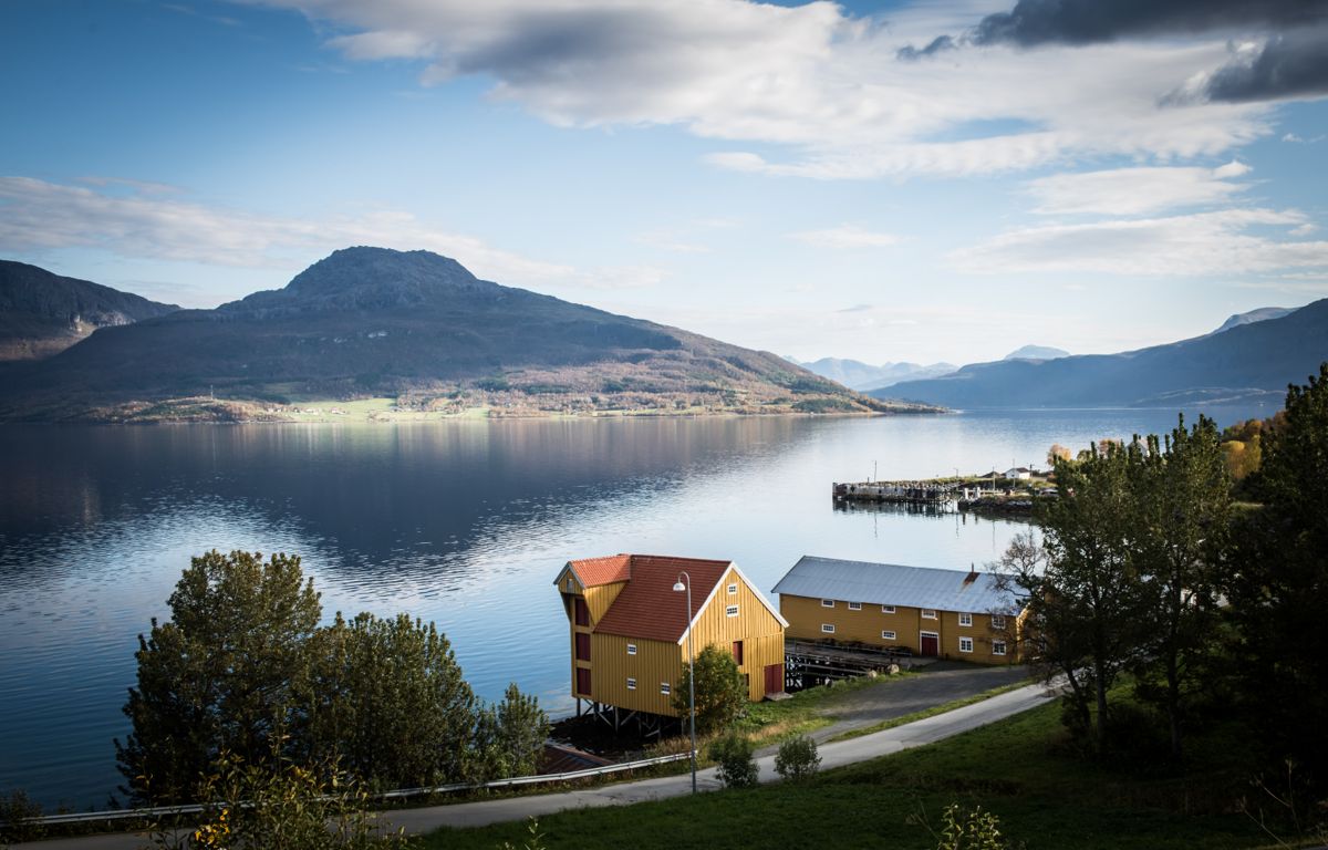 Ibestad kommune i Troms er kommunen med færrest personer i yrkesaktiv alder per pensjonist ved årsskiftet. Foto: Lisa Rypeng