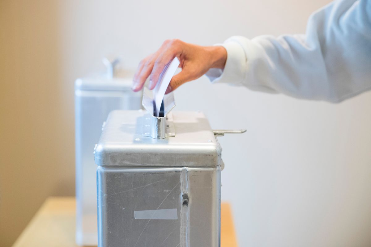 De 277 stemmeberettigede i valgkretsen Bogen i Steigen i Nordland måtte stemme på et toalett. Foto: Håkon Mosvold Larsen / NTB scanpix