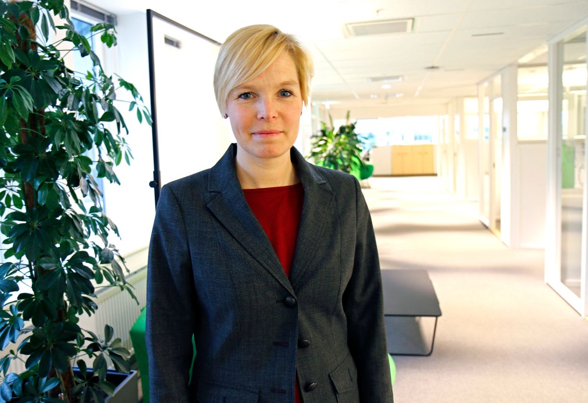 Trude Andresen blir rådmann i Øvre Eiker, noe ordføreren betegner som et «scoop». Foto: Henning Aarset