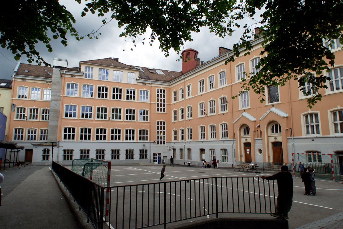 Tøyen skole i Oslo. Foto: Lise Åserud / NTB scanpix