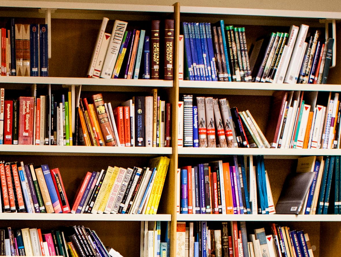 Berg folkebibliotek driv med meir enn bøker. Difor blei det kåra til Årets bibliotek 2015. Arkivbilde: Magnus Knutsen Bjørke