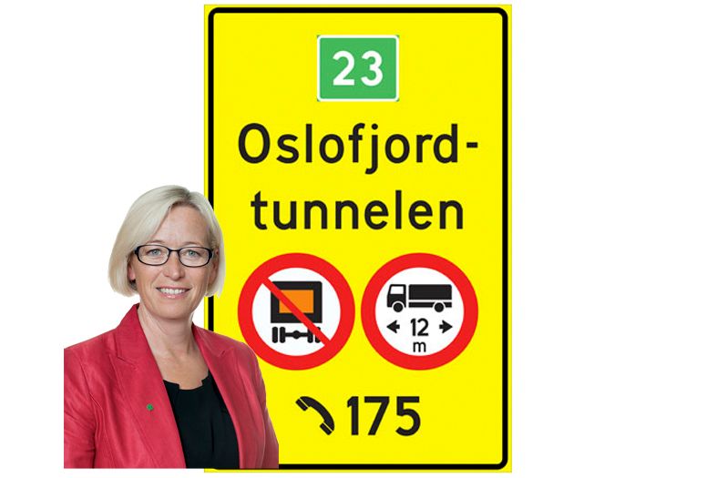For at Norge skal overholde EUs tunnelsikkerhetsforskrift, må nytt tunnelløp under Oslofjorden eller bru over være på plass innen 2019. – Bygging av ny tunnel bør ikke velges bare fordi denne løsningen kan realiseres raskest og ha lavest investeringskostnad, sier samferdselsminister Marit Arnstad (Sp).