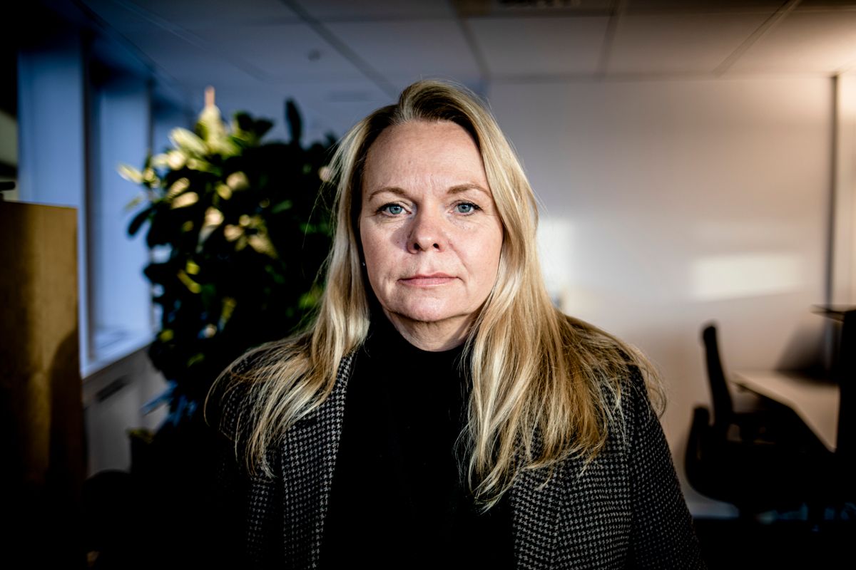 Hege Mygland, KS' forhandlingsleder i forhandlingene med lærerorganisasjonene, sier hun er skuffet. Foto: Magnus Knutsen Bjørke