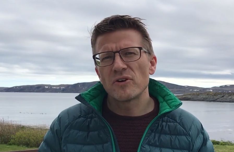 Ørjan Jensen (MDG) kan bli Vardøs neste ordfører. Foto: Skjermdump Vardø MDG