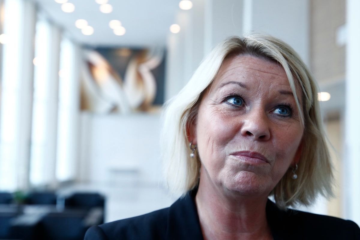 Kommunal- og moderniseringsminister Monica Mæland (H) tror fleksibilitet er viktig for å øke valgdeltakelsen ved kommunal- og fylkestingsvalg. Foto: Terje Pedersen / NTB scanpix