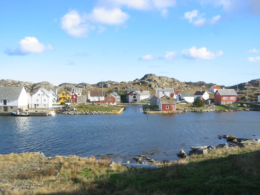 Norges minste kommune - Utsira har to bygdelister. Arkivfoto