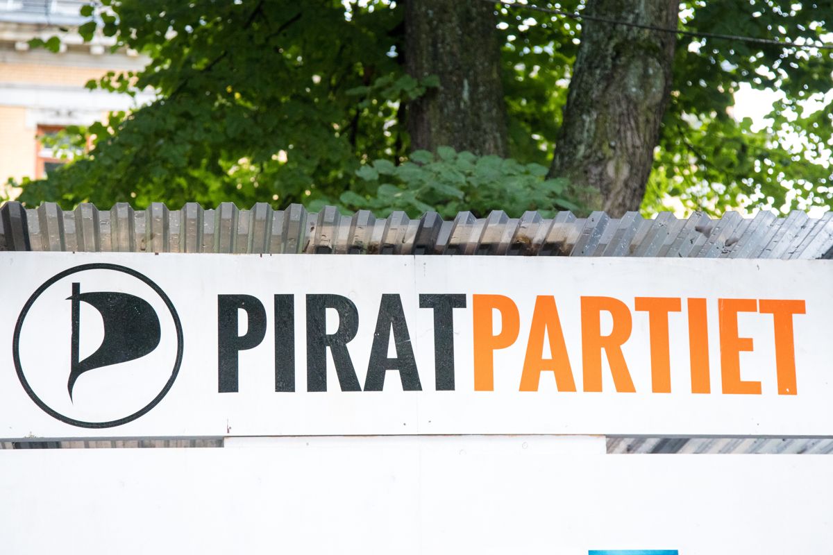 Piratpartiet har en egen piratkodeks. I Viken kan det synes som om få kvinner har sluttet opp om denne kodeksen. Foto: Audun Braastad / NTB scanpix