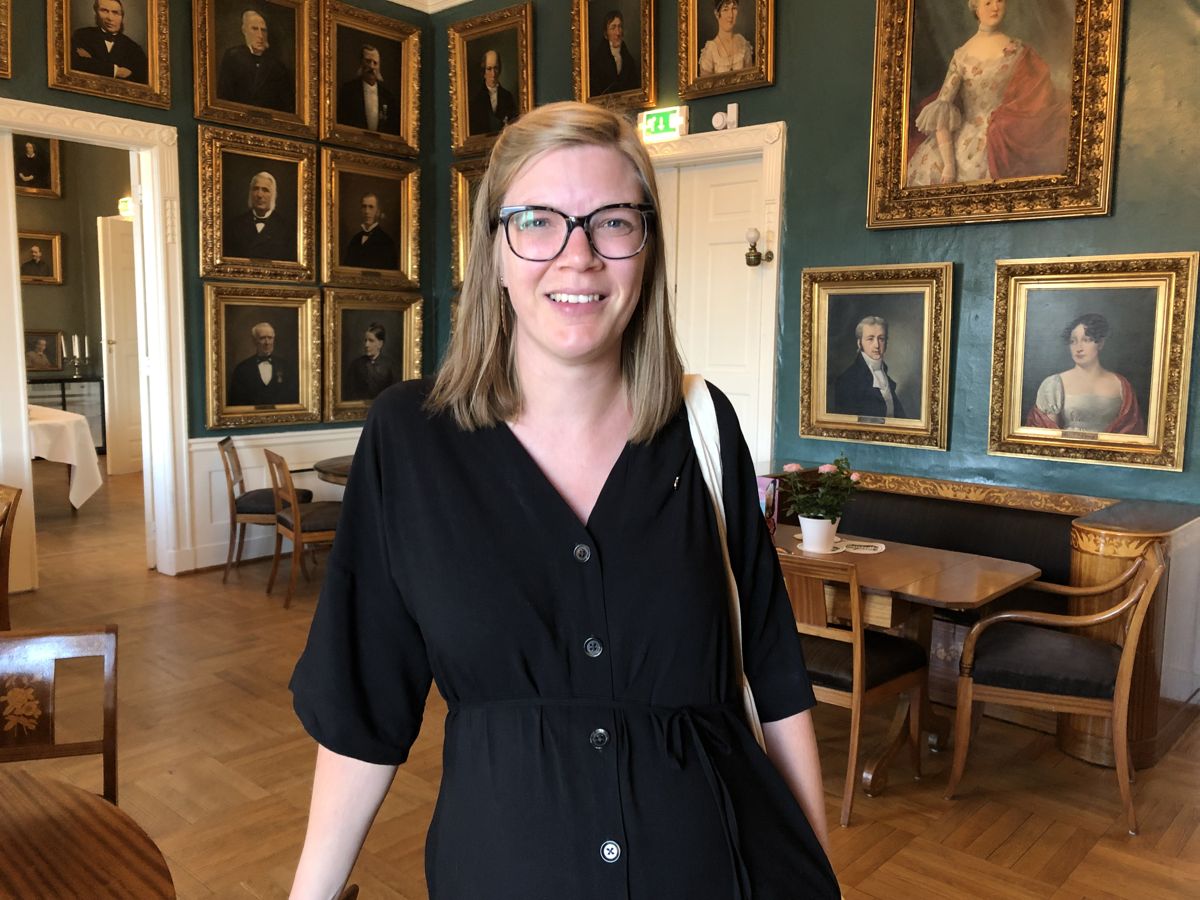 Nestleder i Rødt, Marie Sneve Martinussen, vil at Stortinget skal gjøre som kommunene og åpne opp for innbyggerinitiativ. Foto: Tone Holmquist