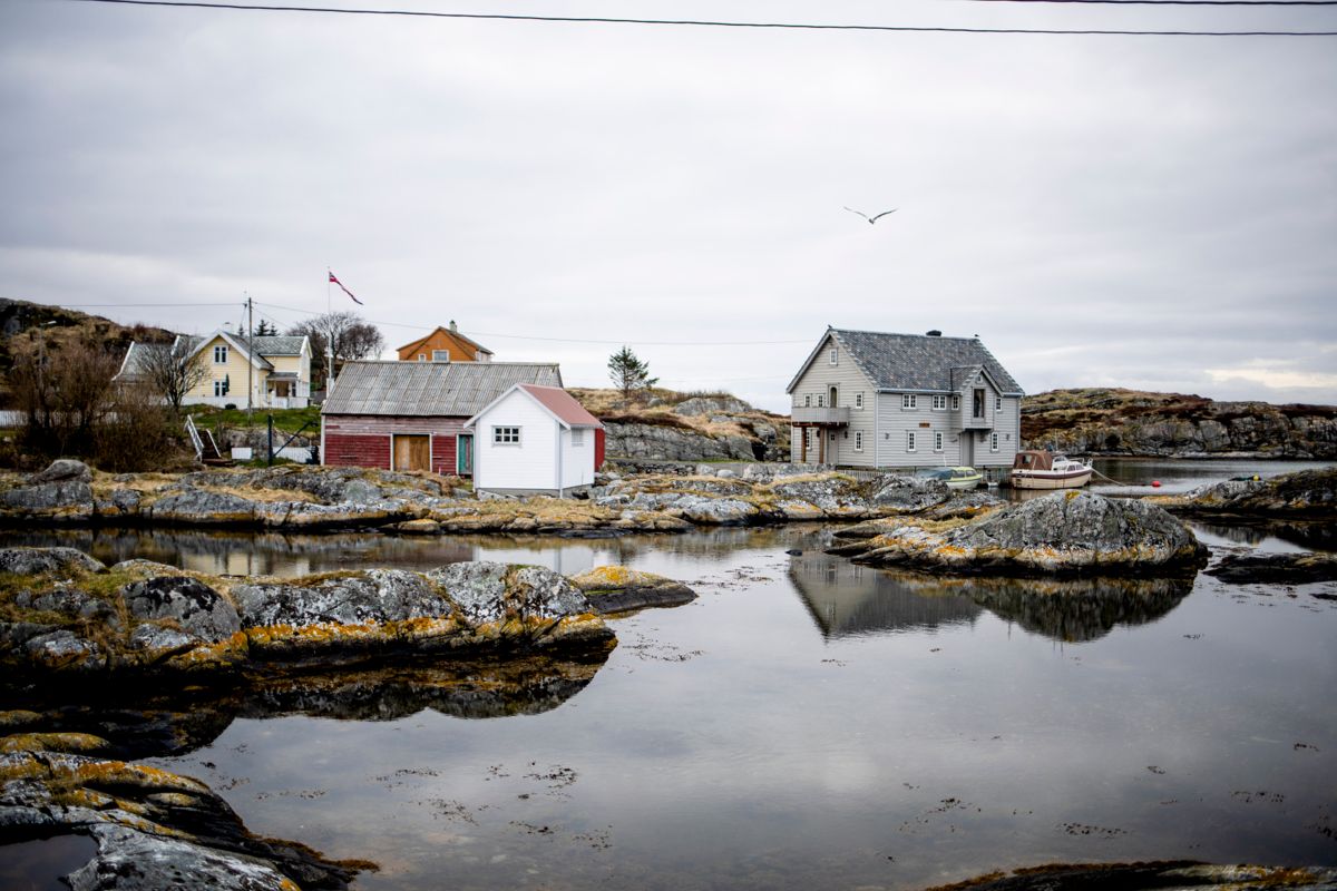 Pent er det der og gamle blir de. Kystkommunen Fedje har flest innbyggere over 100 i forhold til innbyggertall. Foto: Magnus Knutsen Bjørke