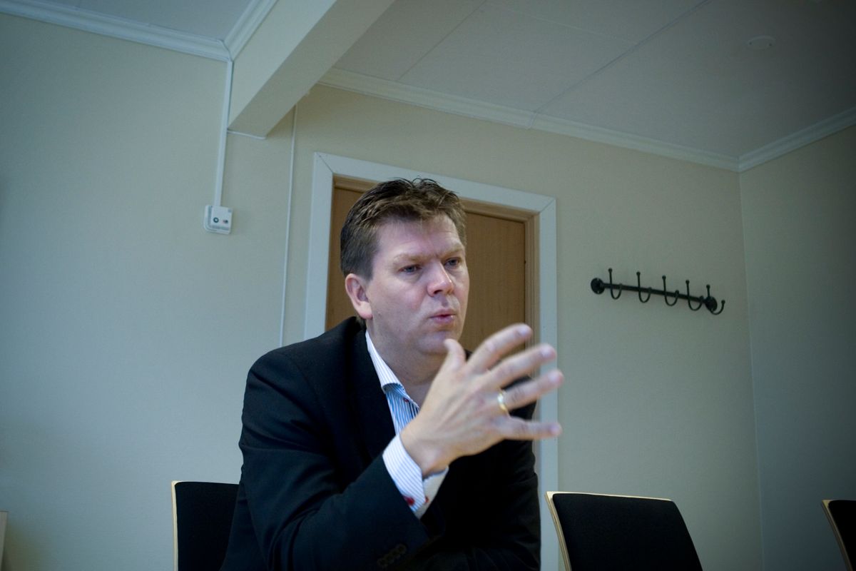 Aremark-ordfører Geir Aarbu har søkt seg til sjefsjobb i nabokommunen. Foto: Ivan Tostrup