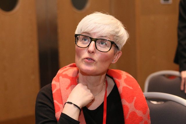 Kirsti Welander (Ap), ordfører i Oppdal. Bildet er tatt under Aps ordførerkonferanse i 2017.