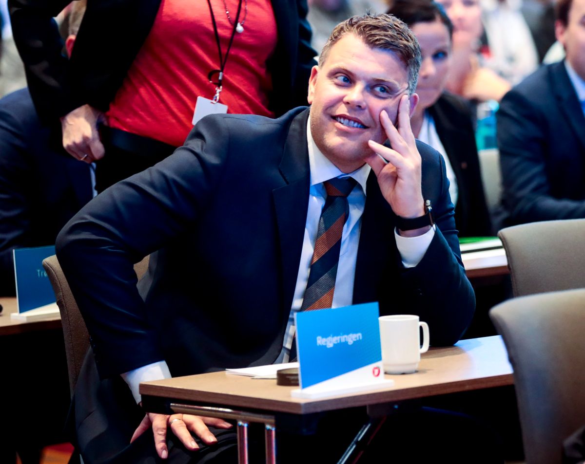 Justisminister Jøran Kallmyr (Frp) og regjeringen bevilger ekstra midler til å undersøke uønskede vergemål, i etterkant av Tolga-saken. Foto: Lise Åserud / NTB scanpix