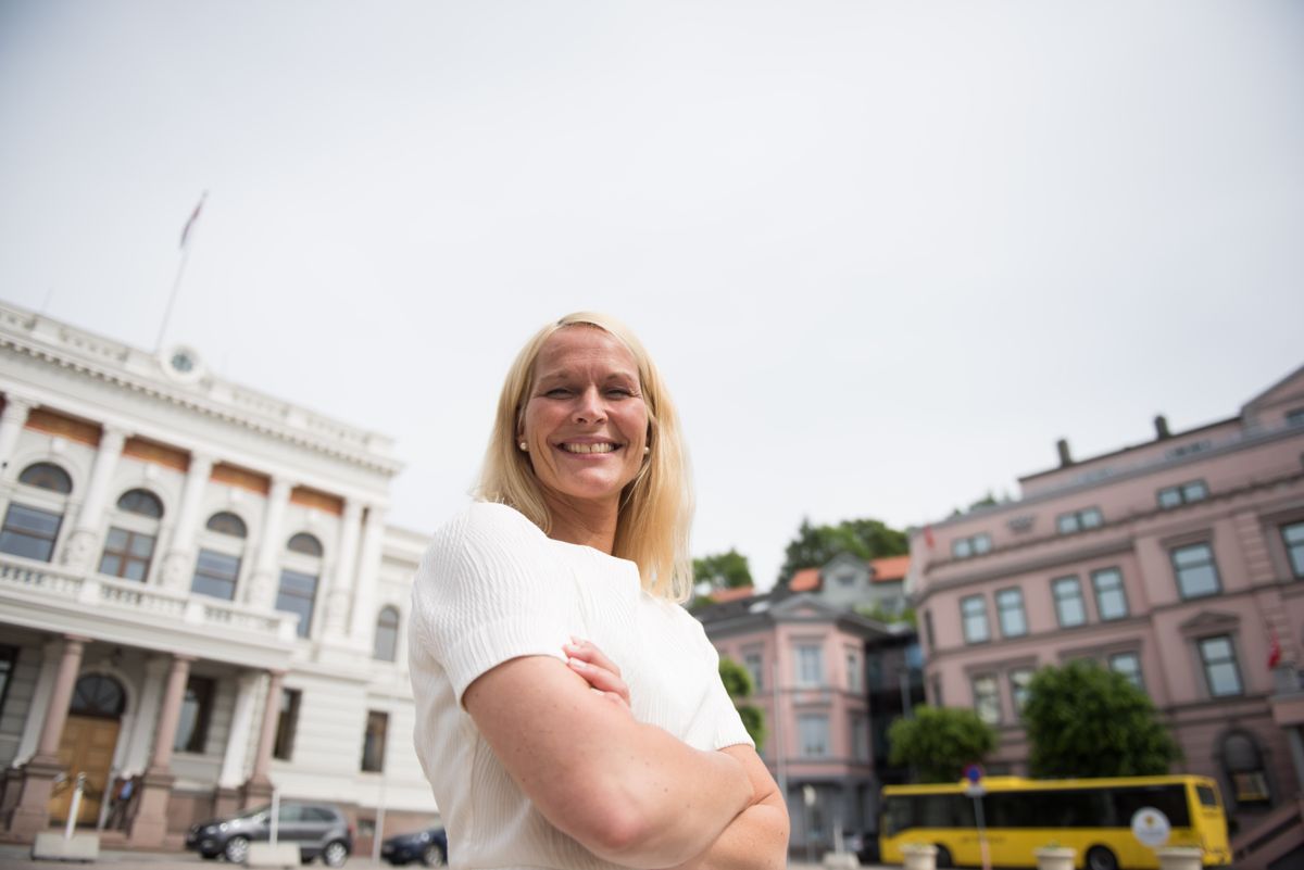 Hedda Foss Five er en av Arbeiderpartiets kvinnelige listetopper. Hun går for gjenvalg som ordfører i Skien. Arkivfoto