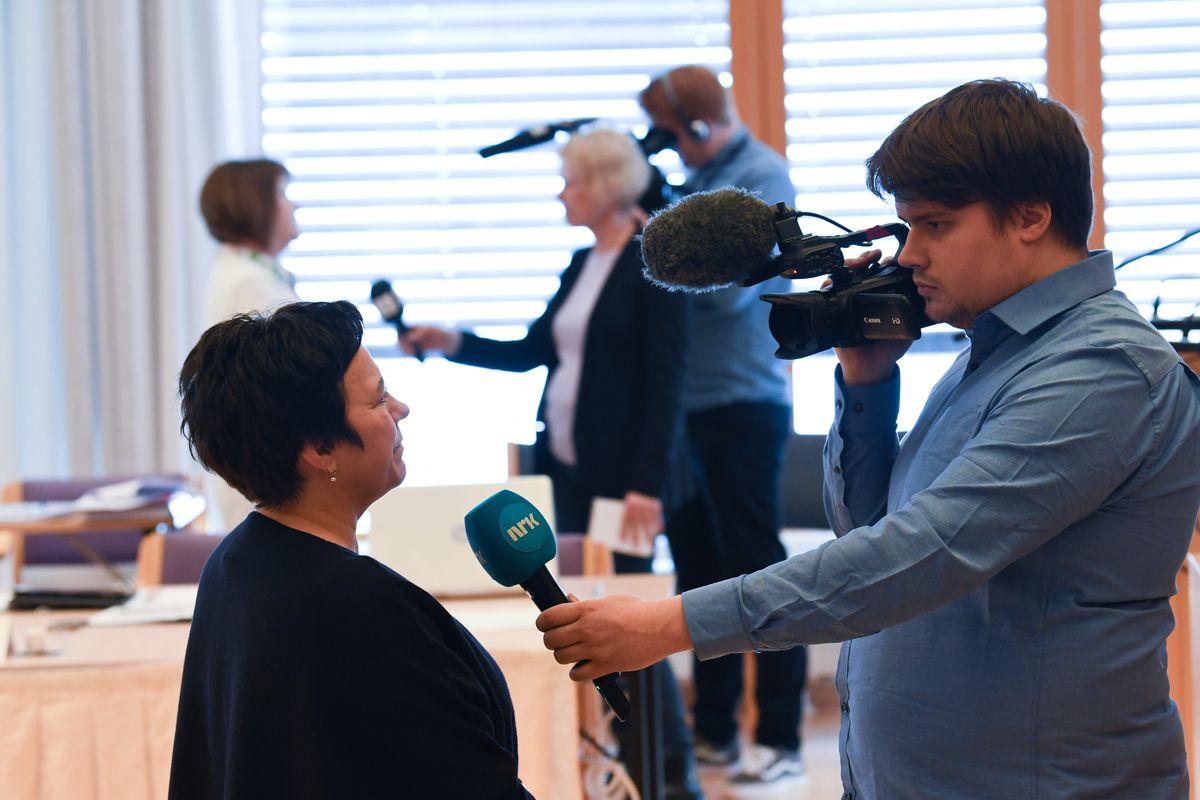 Finnmarks fylkesordfører Ragnhild Vassvik (Ap) har vært i medienes søkelys i 2018, som frontfigur i kampen mot sammenslåing med Troms. Foto: Maria Borch Mietinen, FFK