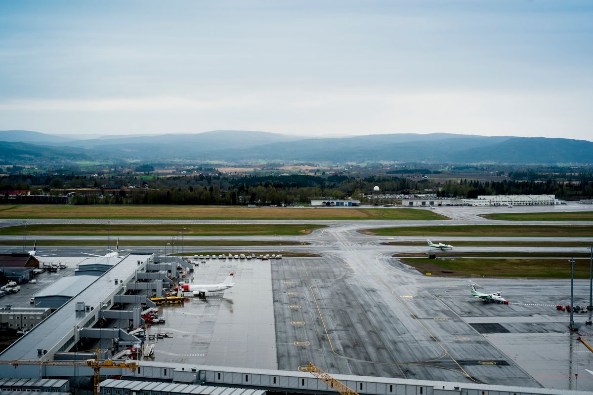 Flyplasskommunen Nannestad er i en ganske god økonomisk situasjon når man tar utgangspunktet i betraktning, mener rådmannen. Foto: Magnus K. Bjørke