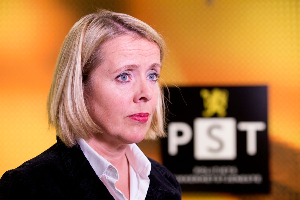 PST-sjef Benedicte Bjørnland mener det er viktig at trusler mot politikere etterforskes med kraft og at straffene blir deretter. Arkivfoto: Håkon Mosvold Larsen / NTB scanpix