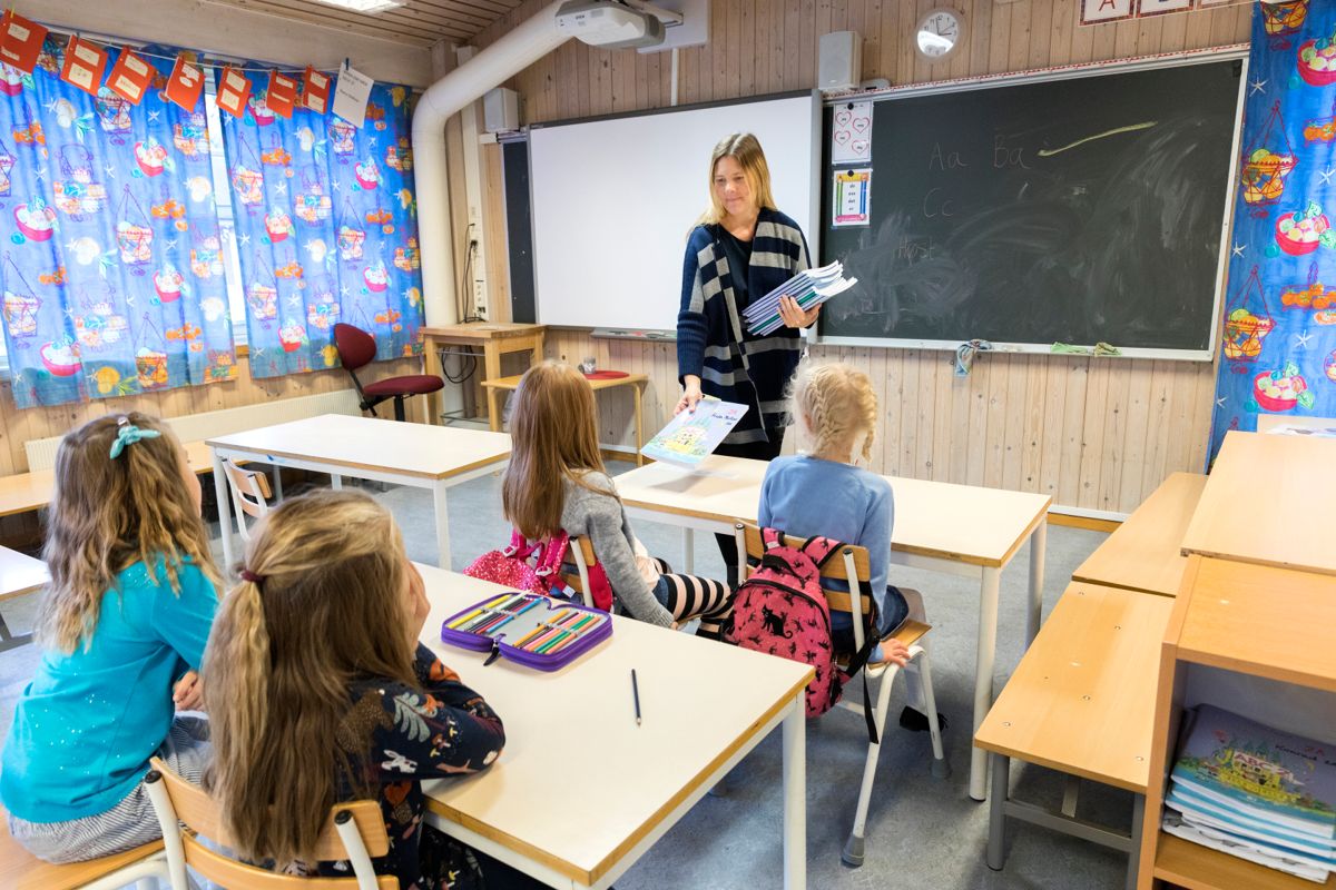 Elevene som scorer best på nasjonale prøver, har foreldre med høyere utdanning.  Illustrasjonsfoto: Gorm Kallestad / NTB scanpix