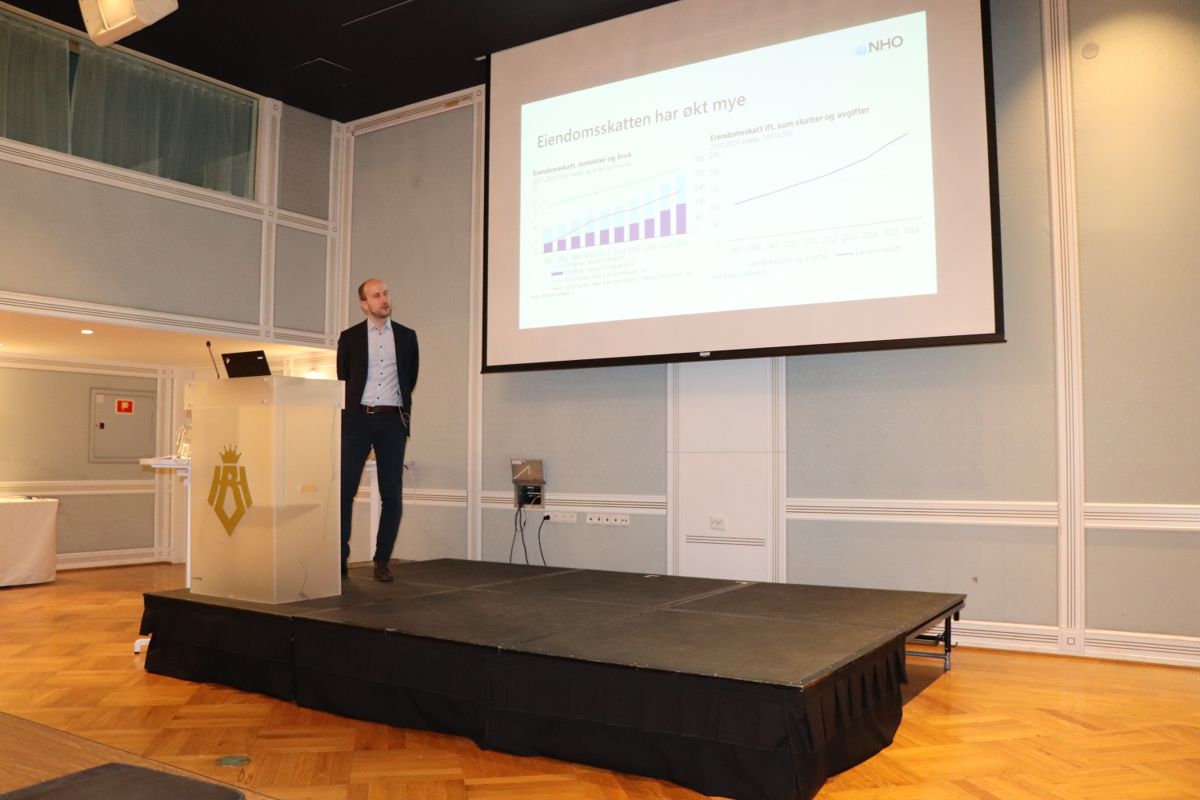- Eiendomsskatt anses å være en av de mindre skadelige skattene, sa NHO-økonom Petter Solbu til årskonferansen i KS eiendomsskatteforum.