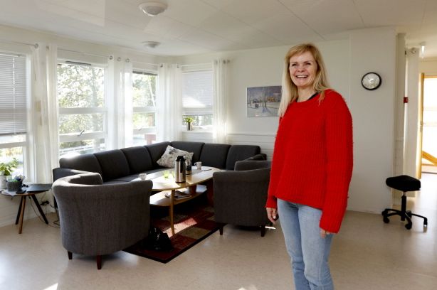 Karin Rogstad er en av to sykepleiere som skal jobbe i Vollsletta 10. Foto: Bjørn Erik Olsen