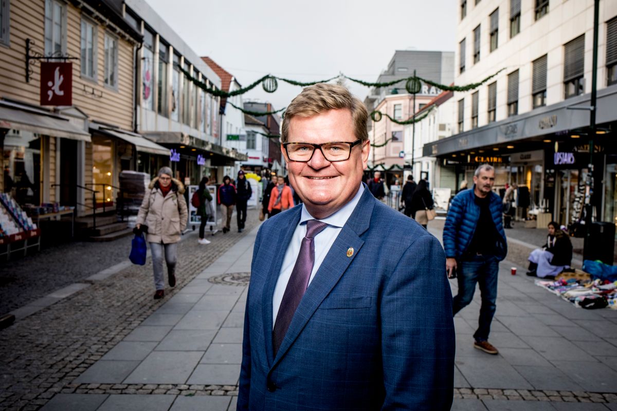 Ordfører Harald Furre (H) mener Kristiansand trenger storbytilskudd. Arkivfoto: Magnus Knutsen Bjørke