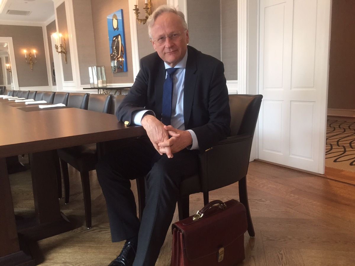 Tidligere sentralbanksjef Svein Gjedrem sier at en fortsatt gjeldsvekst i Kommune-Norge kan bli en risiko for norsk økonomi. Foto: Maria Lekve