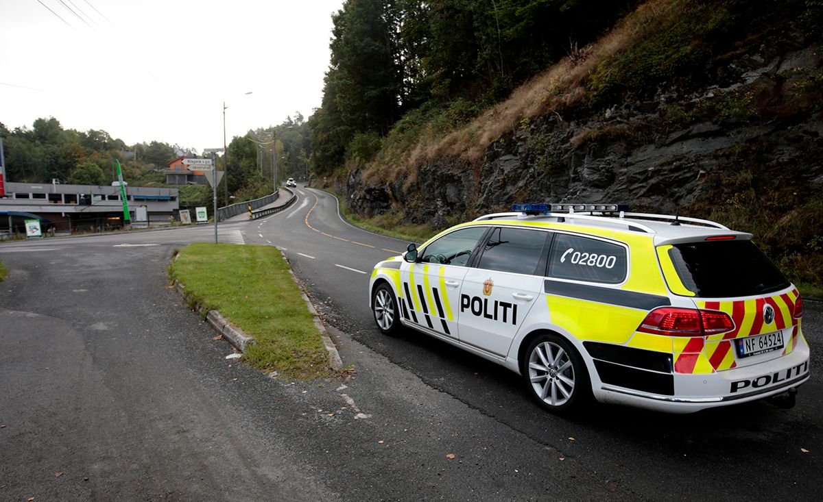 Kvinnen ble funnet med dødelige skader ved en bensinstasjon i Kragerø. Arkivfoto: Lise Åserud / NTB scanpix