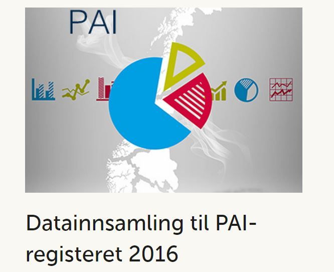 KS er nå i ferd med å samle inn nye data til PAI-registeret for 2016. Skjermbilde: KS.no