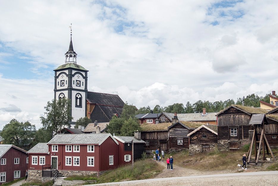 For femte år på rad kan Røros kalle seg landets beste kulturkommune. Foto: Paul Kleiven / NTB scanpix