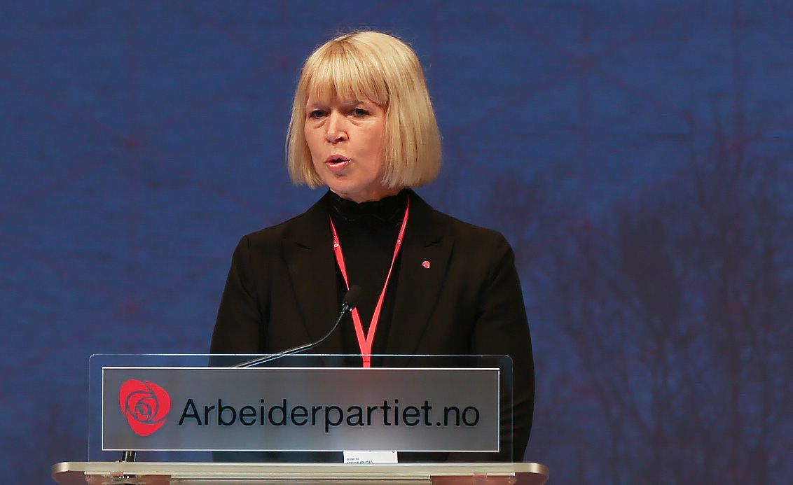– Vi ønsker å vokse og vi vil ha økt trivsel i Namdalen. Da må vi stå samlet opp mot et nytt fylke, sier Namsos-ordfører Arnhild Holstad. Foto: Arbeiderpartiet