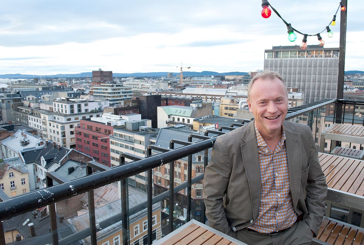 Raymond Johansen er glad for økt støtte til eiendomsskatt i Oslo. Arkivfoto: Terje Lien