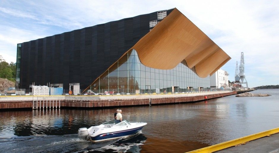 Kulturhuset Kilden i Kristiansand er ett av kulturhusene som striden har stått om. Foto: Tone Holmquist