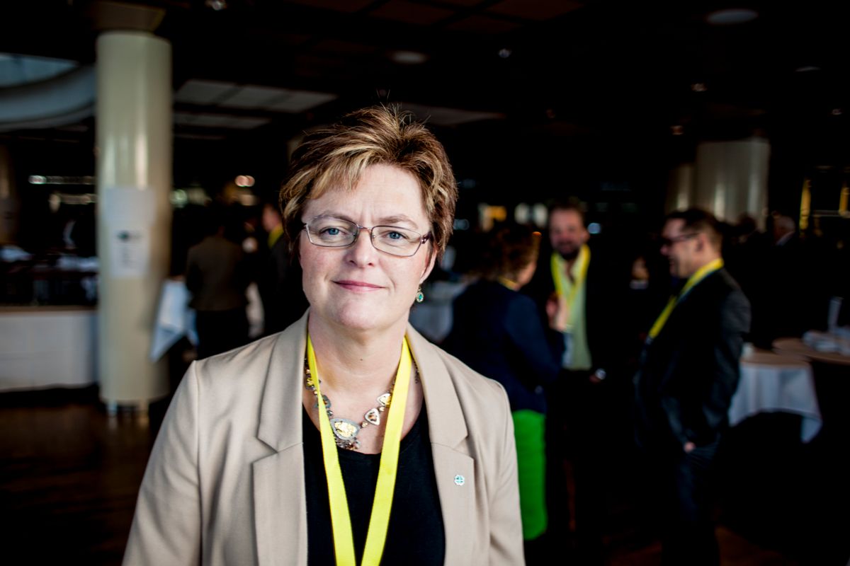 Heidi Greni (Sp) er saksordfører i kommunalkomiteen for de foreslåtte endringene i inndelingsloven. Arkivfoto: Magnus Knutsen Bjørke