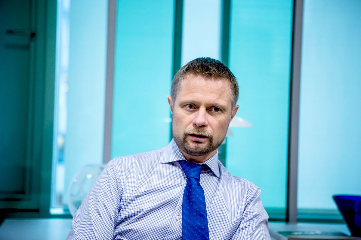 Helse- og omsorgsminister Bent Høie (H) vil gjøre det vanskeligere å bruke tvang i helsevesenet. Foto: Magnus Knutsen Bjørke
