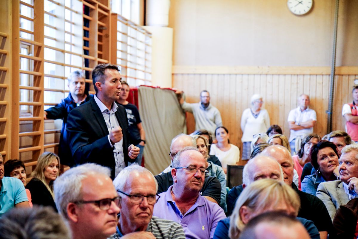Innbyggerlistas listetopp Anders Larsen får en kort karriere i Stokke kommunestyre. Arkivfoto: Jan Inge Krossli