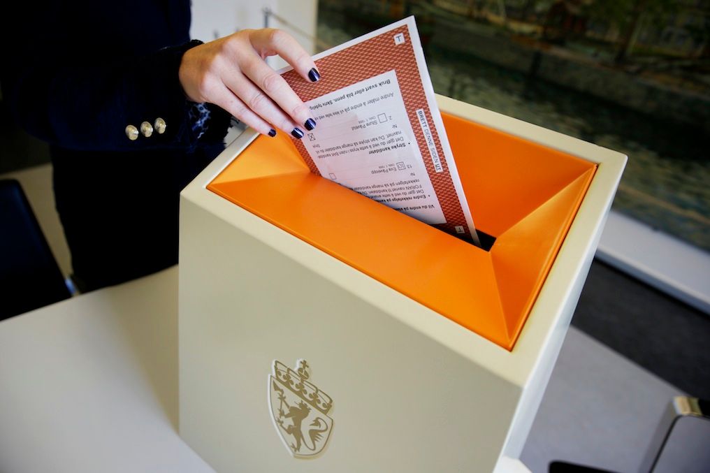 Høstens valg blir det første med mer enn 4 millioner stemmeberettigete i Norge. Illustrasjonsfoto: Håkon Mosvold Larsen