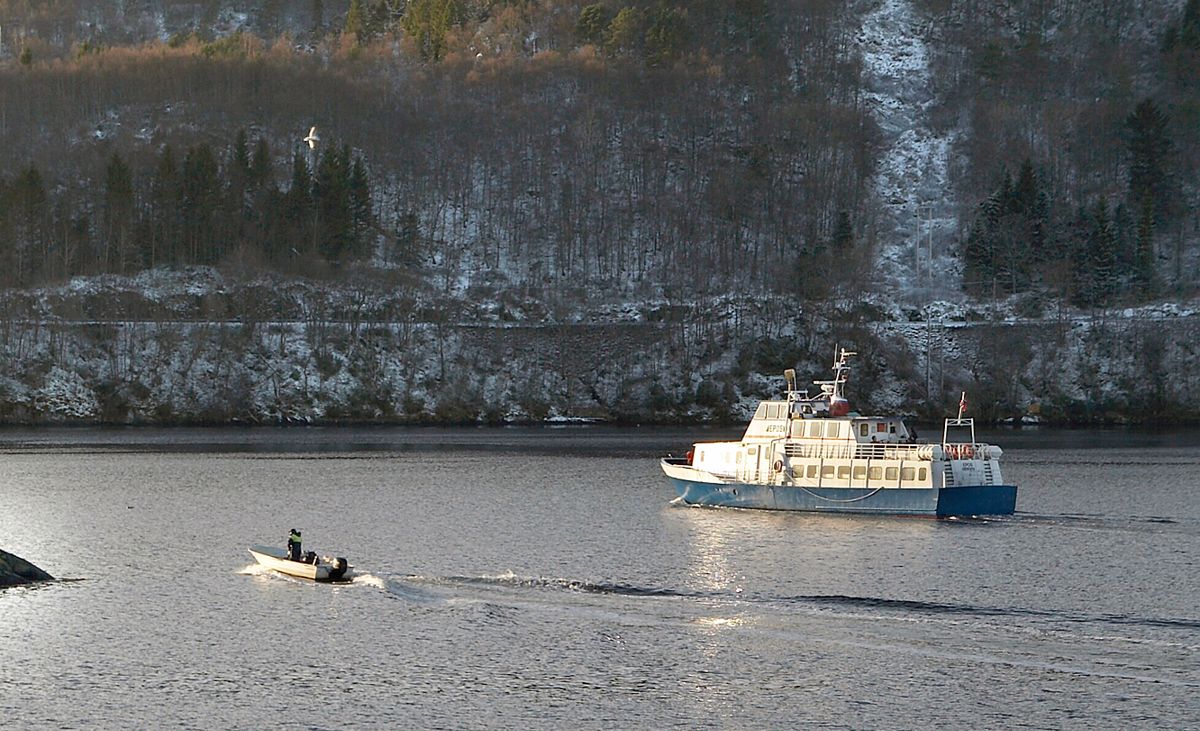 Bokbåten Epos. Foto: Ole Morten Melgård