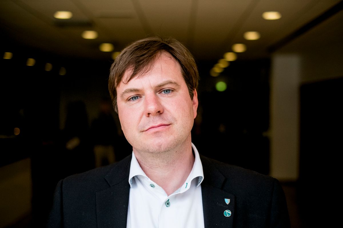 Eid-ordførar Alfred Bjørlo er leiar for Venstre sitt ordførarnettverk, som rettar sterk kritikk mot framlegget til statsbudsjett. Arkivfoto: Magnus Knutsen Bjørke