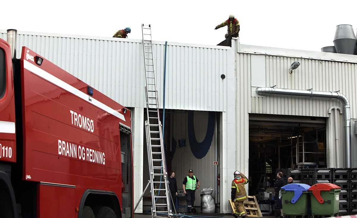 Brannsjefen i Tromsø er oppsagt, og tjenesten er fortsatt under gransking. Foto: Jan-Morten Bjørnbakk, NTB scanpix