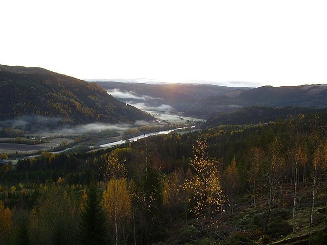 Stjørdalselva. Foto: Olof Hreiðarsson/Wikimedia Commons